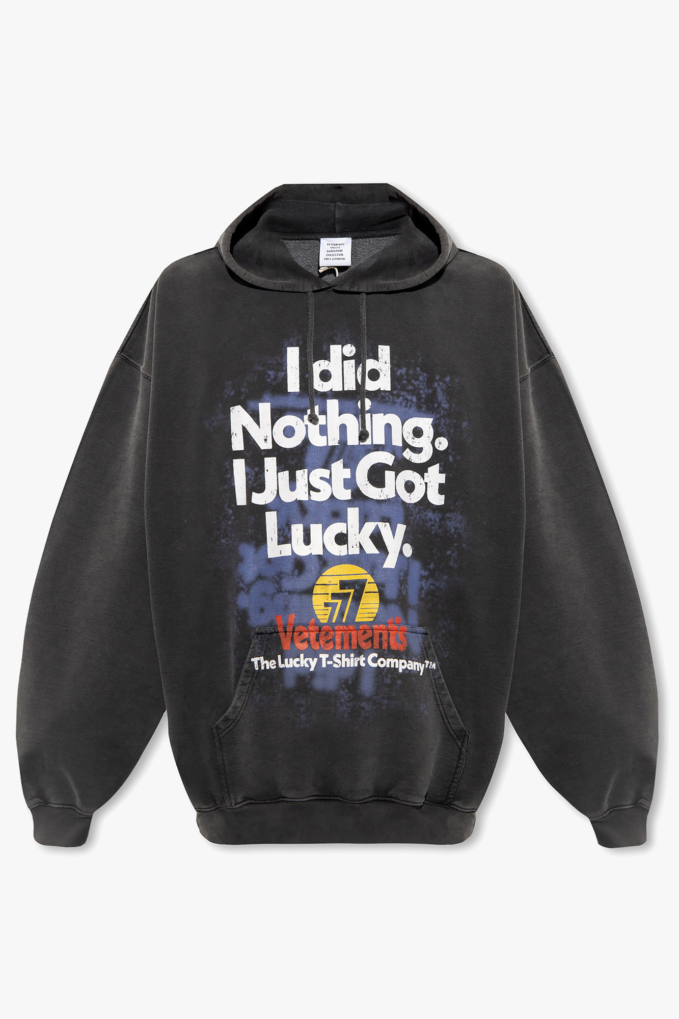 Vetements long 2025 sleeve hoodie